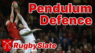 Pendulum Defence  How to Defend Against Kicks in Rugby  RugbySlate [upl. by Anavoj]