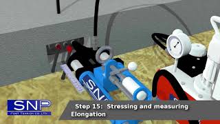 Posttensioned slab procedure [upl. by Enyaj]