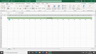 Realizar cuadrante en Excel [upl. by Yelekreb]