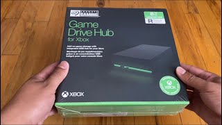 Seagate Game Drive 8TB XBOX  UNBOXING [upl. by Ruy54]