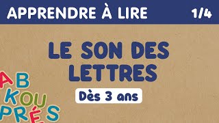 Donner le son des lettres 14  Apprendre à lire en maternelle [upl. by Aivilys]