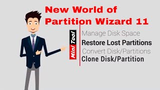 MiniTool Partition Wizard 11 The Best Partition Manager [upl. by Ahsad]