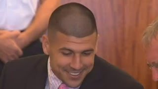 What was Aaron Hernandez saying with his body language [upl. by Komarek]