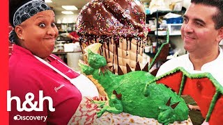 Los pasteles más grandes de la temporada  Cake Boss  Discovery HampH [upl. by Pettiford299]