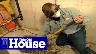 How to Install a Sump Pump  This Old House [upl. by Amand]