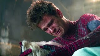 Gwen Stacy Death Scene  The Amazing SpiderMan 2 2014 [upl. by Enoob]