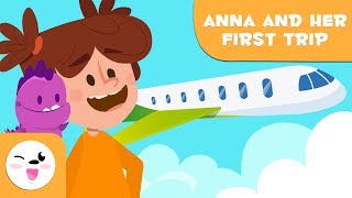 Anna and her first trip  Stories for kids [upl. by Ahsil]