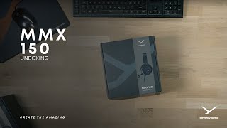 beyerdynamic  MMX 150 – Unboxing [upl. by Nhguavoj797]