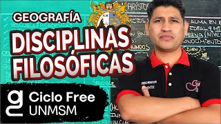 FILOSOFÍA  Disciplinas filosóficas CICLO FREE [upl. by Sidon]