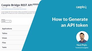 Generating an API Token [upl. by Bromleigh]