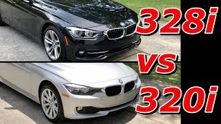 BMW 328i vs 320i  F30 3 Series Overview [upl. by Pleione520]