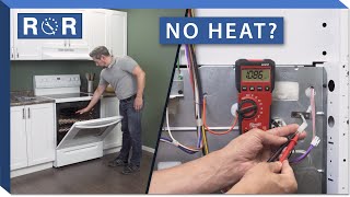 Oven Not Heating  Troubleshooting  Repair amp Replace [upl. by Ekralc873]