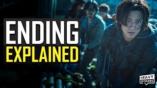 TRAIN TO BUSAN 2 반도 Peninsula Ending Explained Breakdown  Full Movie Spoiler Talk Review [upl. by Anilec]