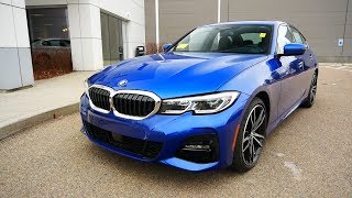 2019 BMW 330i M Sport Review  Start Up Revs Walk Around and Test Drive [upl. by Barbee]