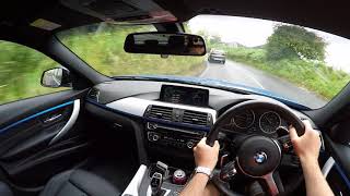 2017 BMW F30 320 M Sport POV Test Drive Facelift LCI [upl. by Giliana304]