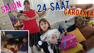 24 saat salonda çardakta kalmak [upl. by Maller]