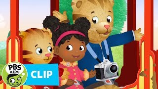 DANIEL TIGERS NEIGHBORHOOD  Daniel Washes Trolley  PBS KIDS [upl. by Eelsnia]