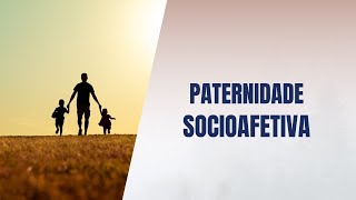 Paternidade socioafetiva [upl. by Sined]