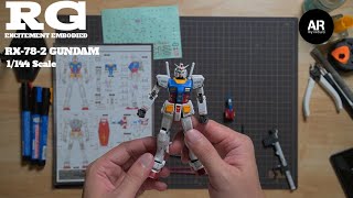 RG RX782 GUNDAM  RG  BUILD [upl. by Lohrman]