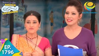 Taarak Mehta Ka Ooltah Chashmah  Episode 1796  Full Episode [upl. by Sale]