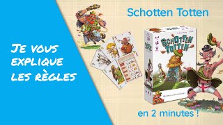 Je vous explique les règles du jeu SCHOTTEN TOTTEN en moins de 2 minutes [upl. by Uttasta]