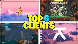 TOP 5 CLIENTS para MINECRAFT  Pirata amp Original [upl. by Ayojal]