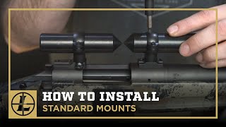 How To Install Standard Scope Mounts [upl. by Renzo]