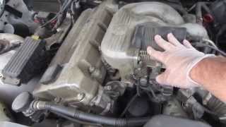 BMW E36 starter install HOT tips [upl. by Early810]