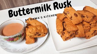 How to make buttermilk ruskEasy Ruskouma Rusk [upl. by Aphra]