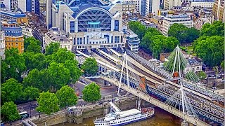 A Walk Around Londons Charing Cross Railway Station [upl. by Anaek]