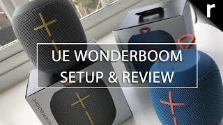 UE WonderBoom Unboxing Setup amp Review Rugged Lovable Speakers [upl. by Drawoh]