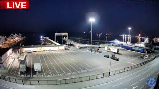 Ferry Cam  Southampton to Cowes UK Red Funnel Ferry Live Camera 247 4K VTS [upl. by Aliehs]