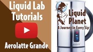 Liquid Lab  Aerolatte Grande Milk Frother [upl. by Aehcim]