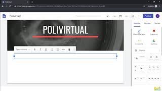 ¿Cómo crear un Portafolio en Google Sites [upl. by Alor]