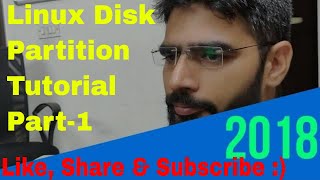 Linux Disk Partition Tutorial Part 1 From ServerGyan 2018 [upl. by Bruce131]