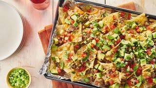 Quick amp Easy Beef Nachos Recipe  Old El Paso [upl. by Deana]