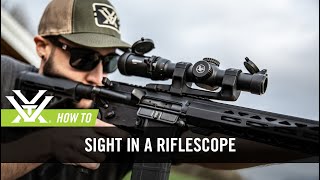 How to sight in a riflescope [upl. by Sukramed]