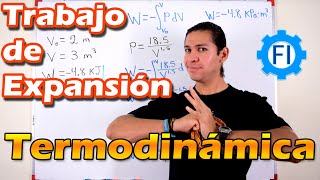 Trabajo de Expansión Termodinámica Ejercicio  Salvador FI [upl. by Einobe]