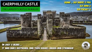 Caerphilly Castle  The Largest in Wales 2nd in Britain [upl. by Anilasor]