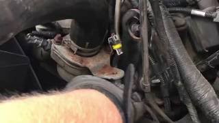 Blocked EBP Sensor 2004 F350 60 PowerStroke  Part 1 [upl. by Llenehc711]