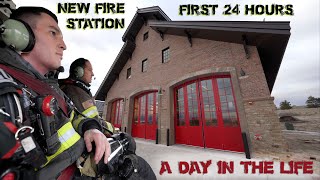 First 24 Hours in a New Fire Station  A Day in the Life [upl. by Walton]