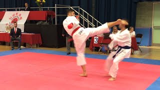 Shotokan Karate Kumite Highlights [upl. by Savill]