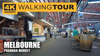 Prahran Market Walking Tour in Melbourne Australia 4K 60fps [upl. by Etessil]