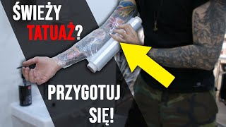 JAK DBAĆ O TATUAŻ Pielęgnacja tatuażu cz 1  Wszystko o tatuażach 13 [upl. by Marin127]