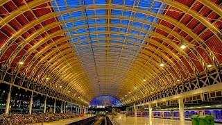 A Walk Around Londons Paddington Railway Station [upl. by Aelyk]