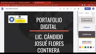 Tutorial ¿Cómo elaborar un portafolio Digital Docente [upl. by Nagel920]