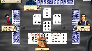 Hoyle Card Games 2003 Spades [upl. by Ovatsug]