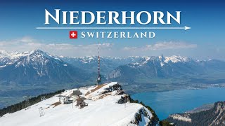 Niederhorn Beatenberg Interlaken – Switzerland – Fantastic Peak in the Bernese Oberland [upl. by Ailito]