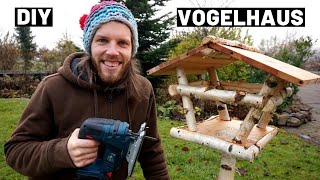 DIY Vogelhaus bauen  DIY Inspiration mit wenig Werkzeugen [upl. by Noivax]