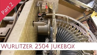 Wurlitzer 2504 Jukebox Repair amp Troubleshooting Part 2 [upl. by Pennington476]